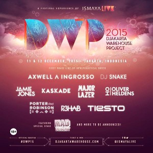 Tiesto Hingga Major Lazer Siap Guncang DWP 2015