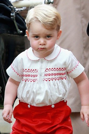 Pangeran George Curi Perhatian di Hari Pembaptisan Putri Charlotte