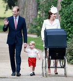 Pangeran George Super Cute di Hari Pembaptisan Putri Charlotte