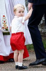 Pangeran George Super Cute di Hari Pembaptisan Putri Charlotte