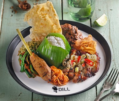 Mencicip Tongseng dan Nasi Komplet di Dill Gourmet