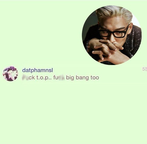 Jadi Korban Iseng T.O.P Bigbang di Instagram, Hater Ini Diserang VIP