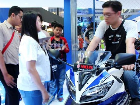 Yamaha Lego 7.297 Unit Motor di Jakarta Fair
