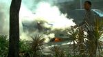 Mobil Patwal Terbakar