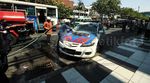 Mobil Patwal Terbakar