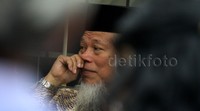 Kalau Anda tidak korupsi, kenapa takut? Orang yang beraksi keras pada KPK, Insya Allah punya masalah. Itu pengalaman saya selama 8 tahun, kata Abdullah dalam diskusi terkait revisi UU KPK di Gedung DPR, Senayan, Jakarta Pusat, Selasa (7/7/2015). Lamhot Aritonang/detikFoto.