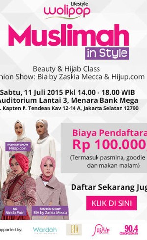 Cantik di Hari Raya dengan Mengikuti Beauty dan Hijab Class Wolipop
