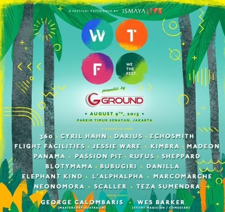 Kimbra Tampil di WTF 2015