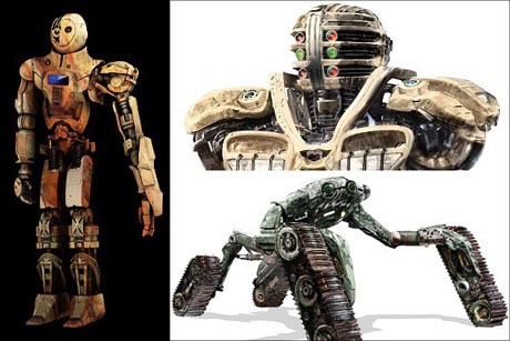 Ini Konsep Artistik Film Steven Spielberg Robopocalypse