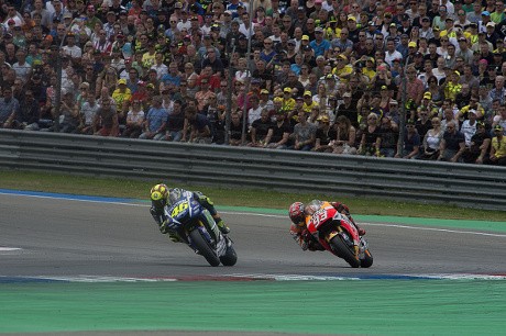 Rossi vs Marquez Sudah Panaskan Assen, Bagaimana di Sachsenring?