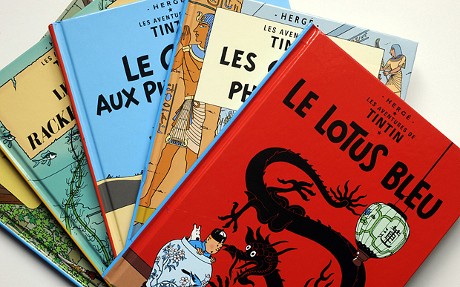 Novel Grafis Tintin dan Asterix Diadaptasi ke Versi Digital
