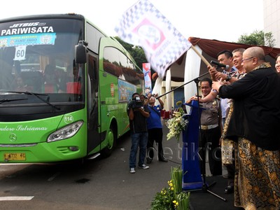 Kakorlantas Polri Lepas Pemudik