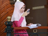 Citra Kirana saat ditemui detikHOT di sela-sela syuting di kawasan Cibubur, Jakarta Timur baru-baru ini.
