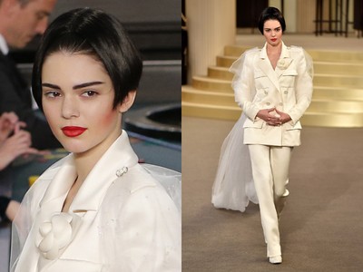 Here Comes the Bride! Kendall Jenner Berjas Pengantin