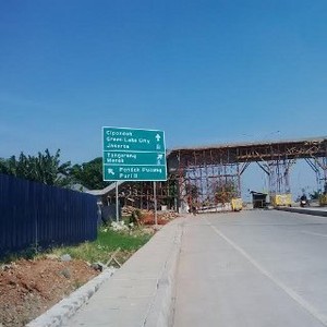 Ini Penampakan Gerbang Tol Akses Langsung ke Perumahan Mewah