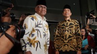 Jokowi berada di KPK hanya sekitar 1,5 jam saja.