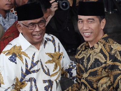 Jokowi Buka Puasa Bersama di KPK