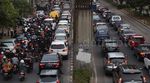 Jokowi Buka di KPK, Kuningan Macet
