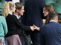 Kate juga sempat bertemu dengan aktor Josh Hartnett. REUTERS/Suzanne Plunkett/detikFoto.