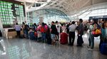 Ribuan Penumpang Menumpuk di Ngurah Rai