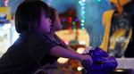 Kebahagian Anak Jalanan di Wahana Bermain