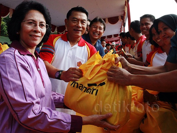 IKKT dan Bank Mandiri Gelar Bazar Ramadan di Mabes TNI