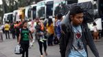 H-7 Terminal Kampung Rambutan Mulai Ramai