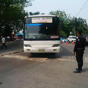 Wakapolda Metro Cek Pengamanan Mudik di Terminal Kalideres