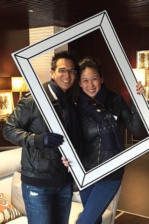 Gembiranya Angelique Widjaja Hamil Anak Kembar