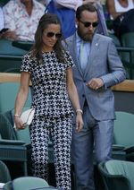 Adik Kate Middleton Eksis di Wimbledon 2015