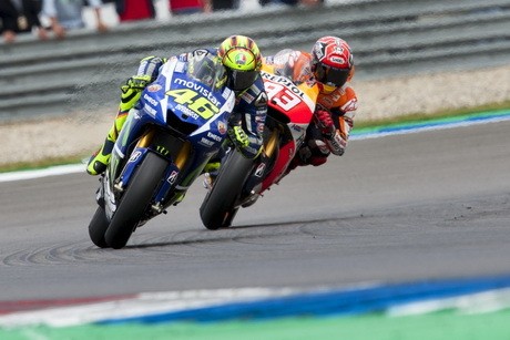 Rossi Maklumi Debat Sengit soal Duelnya dengan Marquez di Assen