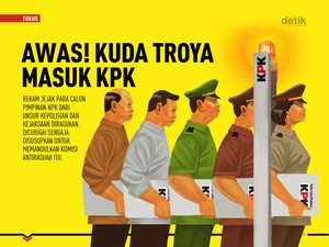 Awas! Kuda Troya Masuk KPK
