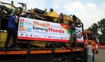 Mudik Bareng Honda Berangkatkan 1.100 Sepeda Motor