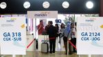 Garuda Indonesia dan Bank Mandiri Berangkatkan 564 Pemudik