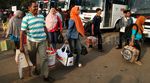 Pedagang Jamu Mudik Bareng