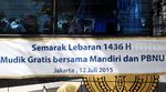 PBNU Berangkatkan 2.052 Pemudik