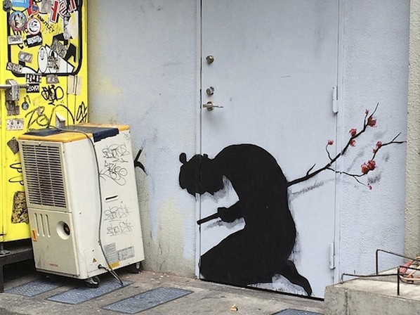 Seniman Spanyol Kritik Budaya Jepang dengan Grafiti