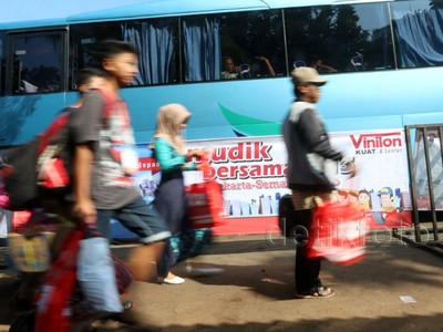 Tukang Pompa dan Tukang Bangunan Mudik Gratis