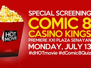 detikHOT Movie Exclusive Screening Comic 8: Casino Kings Digelar Malam Ini