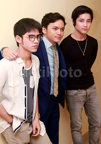     Aliando, Calvin dan Rassya saat ditemui di kawasan SCBD, Jakarta Selatan akhir pekan lalu. Pool/Gus Mun/detikHOT.