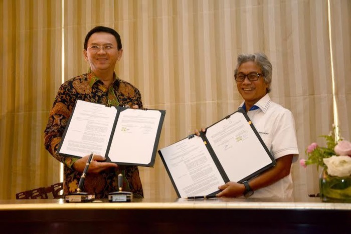 Ahok Izinkan Kantor Wali Kota Jadi Lokasi SPBG Berjalan