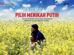 Kala Pemuda Iran Pilih Menikah Putih