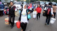 Sebanyak 10.000 pelanggan diberangkatkan Indomaret ke kampung halaman dengan alternatif pilihan moda transportasi , tahun ini ditambah kapal laut melengkapi angkutan bus dan pesawat terbang yang selama ini telah dilakukan.