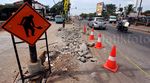 Pemudik Harus Waspada Saat Melintasi Jalan Kalimalang