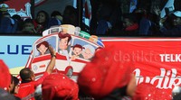 Kegiatan ini ditutup dengan pelepasan 50 bus dan 124 Mobile GraPARI (Mogi) oleh Menkominfo, Gubernur DKI dan Kakorlantas secara bergantian.