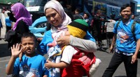 Sekitar hampir 400 orang siap mudik lewat program ini. Lamhot Aritonang/detikFoto.