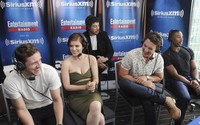 Aktor Jamie Bell, Kate Mara, Toby Kebbell, Miles Teller dan Michael B. Jordan siap untuk skuad terbaru mereka 'Fantastic Four'. Vivien Killilea/Getty Images/detikFoto.