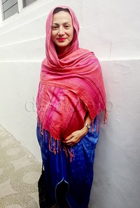 Perut hamil enam bulan Wanda Hamidah. Desi Puspasari/detikHOT.