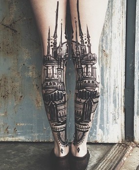 Tertarik Bikin Tato Lanskap Perkotaan?