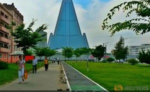 Wah! Pyongyang Kini Punya Jalur Sepeda